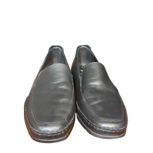 Mephisto Edlef Black Smooth Men's Slip On Loafers size 12 - Picture 2 of 8